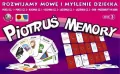 Piotruś. Memory. Rozwijamy mowę i myślenie dziecka. Zestaw 3 - tantis.pl