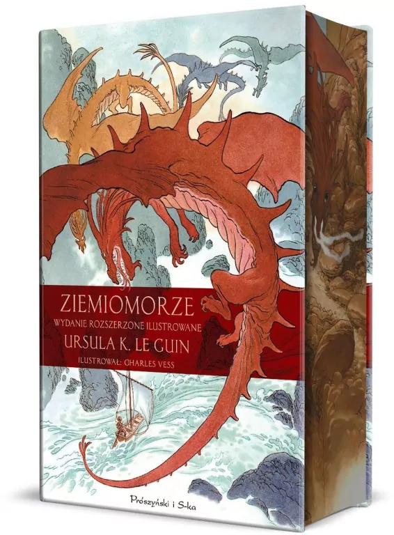 Ziemiomorze. Wydanie rozszerzone ilustrowane (barwione brzegi) - tantis.pl