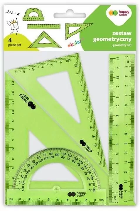 Zestaw geometryczny, 4 elementy - tantis.pl