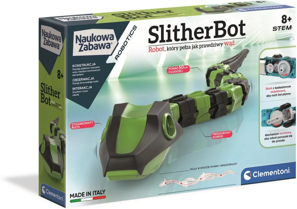 Slitherbot. Naukowa zabawa - tantis.pl