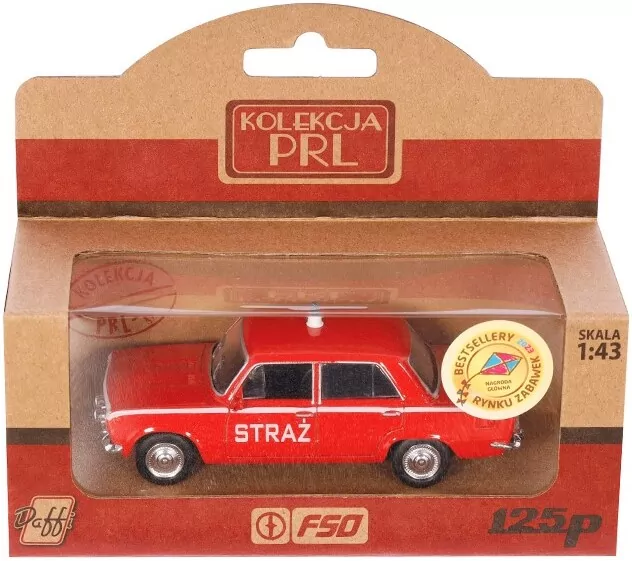 Kolekcja PRL. Fiat 125P Straż - tantis.pl