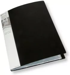 Teczka A4/20 ofertowa czarna