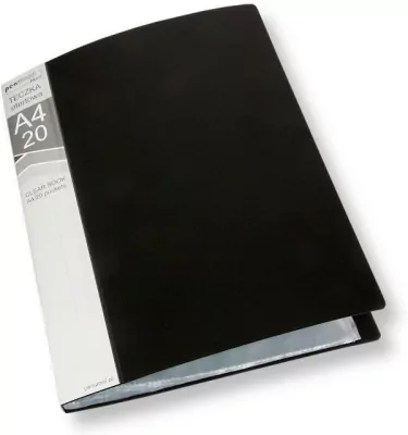 Teczka A4/20 ofertowa czarna
