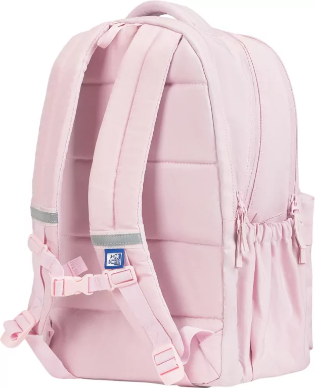 Oxford. Plecak szkolny pastel, róż - tantis.pl
