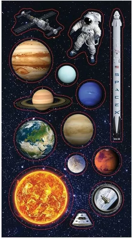Naklejki Kosmos - tantis.pl
