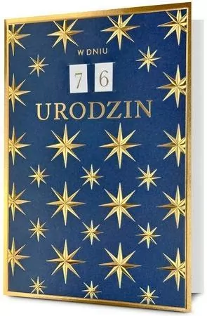 Karnet B6 Urodziny (wymienne cyfry) - tantis.pl