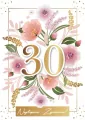 Karnet Urodziny 30 - tantis.pl