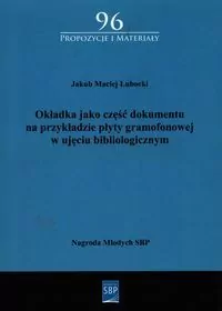 Okładka jako część dokumentu na przykładzie płyty gramofonowej w ujęciu bibliologicznym - tantis.pl