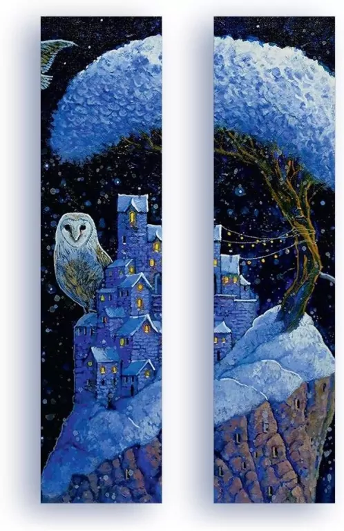 Zakładka kartonowa. Cicha Noc - tantis.pl