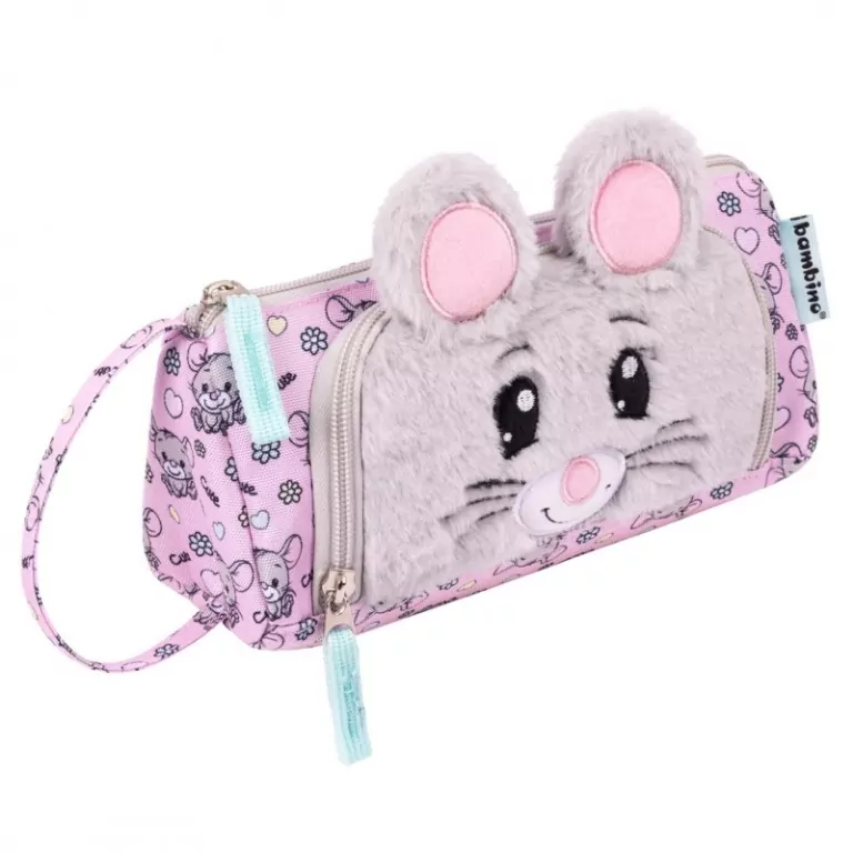 Piórnik saszetka trójkątna z myszką Mouse - tantis.pl