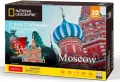 Puzzle 3D. Sobór Św. Bazyla. National Geographic - tantis.pl