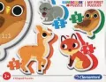 Clementoni. Moje Pierwsze Puzzle. Forest animals - tantis.pl