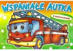 Wspaniałe Autka z naklejkami 525