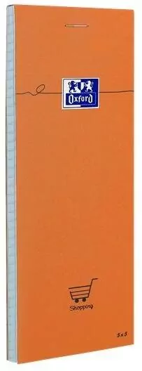 Lista zakupowa 74x210mm 80k kratka (10szt) OXFORD - tantis.pl