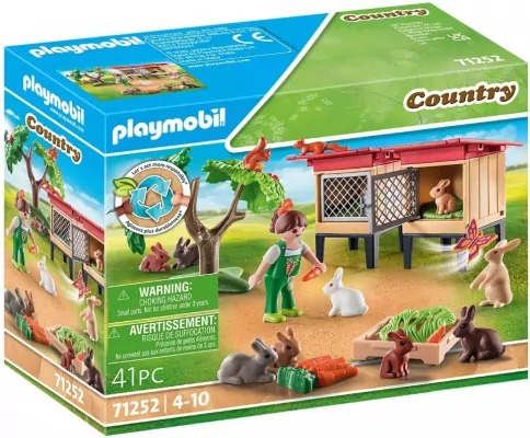 Playmobil 71252 Klatki z królikami