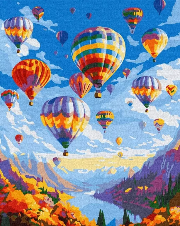 Malowanie po numerach - Magiczny lot 40x50cm - tantis.pl