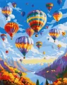 Malowanie po numerach - Magiczny lot 40x50cm - tantis.pl