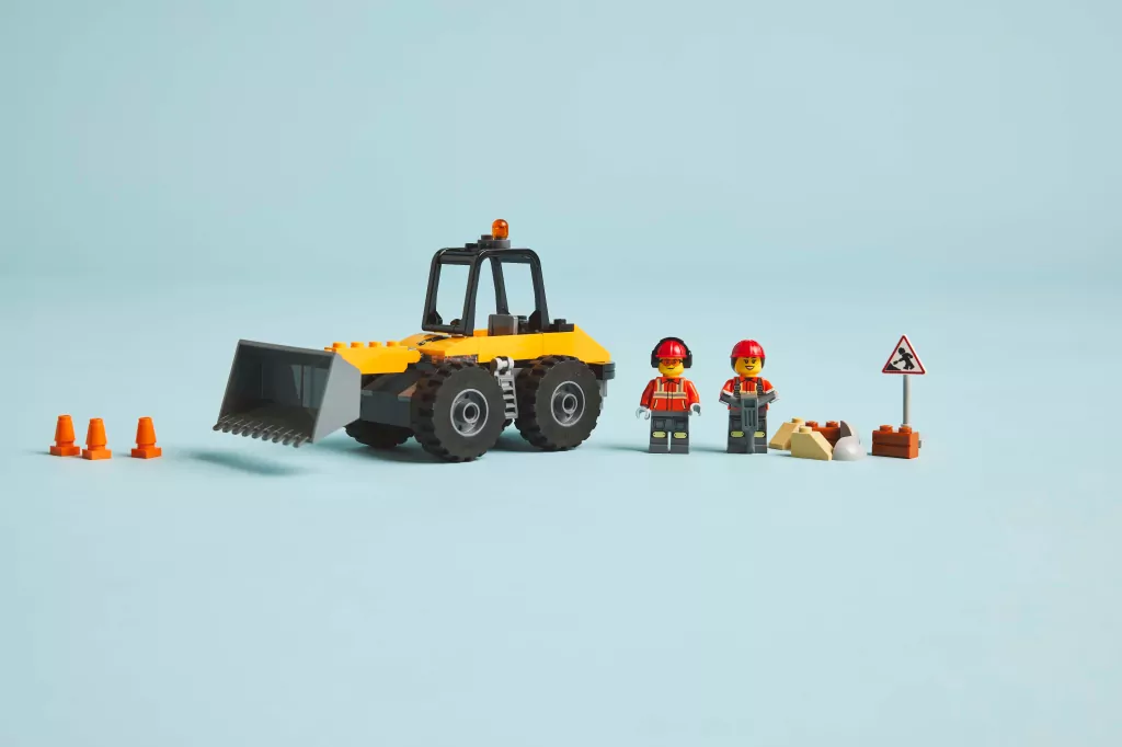 LEGO® City. Żółta ładowarka kołowa 60450 - tantis.pl