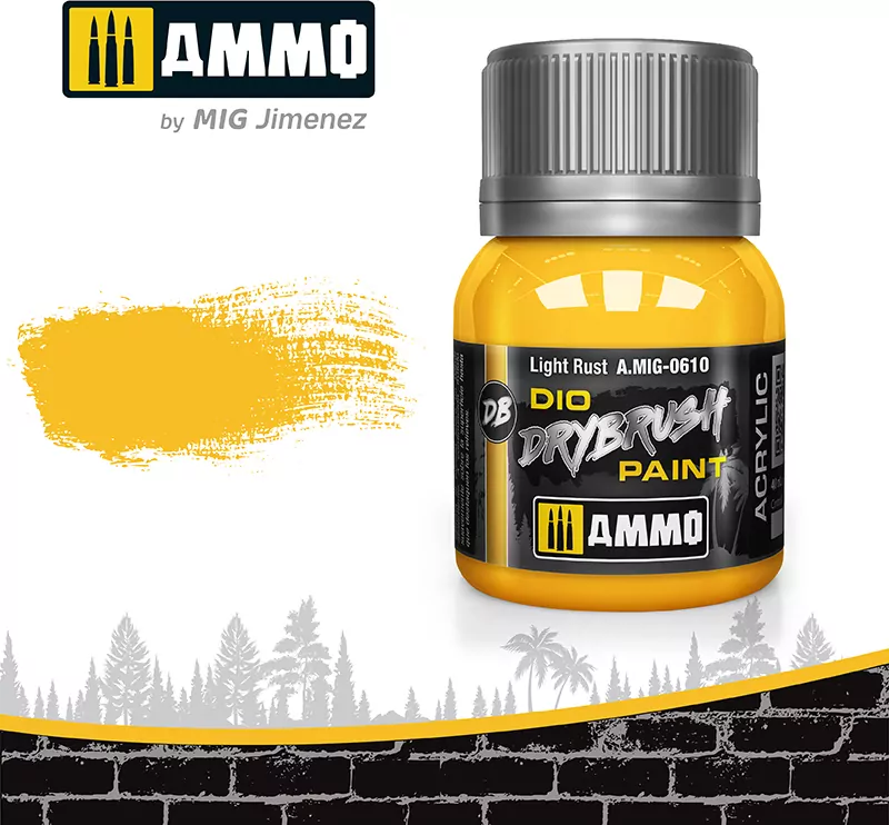 Ammo: DIO Drybrush - Light Rust - tantis.pl