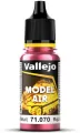 Vallejo: 71.070 - Model Air - Metallic - Signal Red (17 ml) - tantis.pl