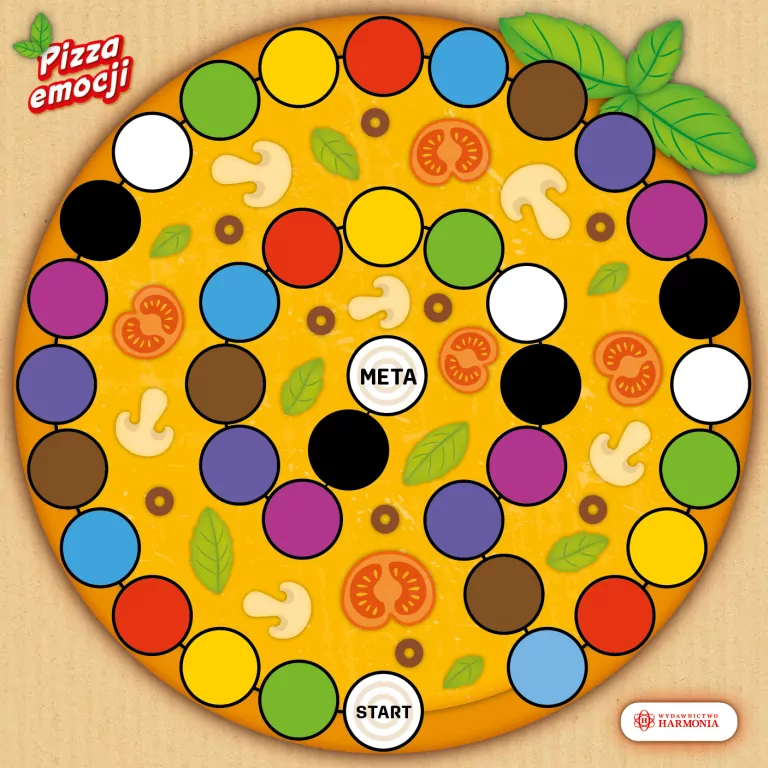 Pizza emocji. Zestaw dla dzieci ułatwiający... - tantis.pl