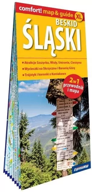 Beskid Śląski. Comfort! map. Przewodnik i mapa 2w1 - tantis.pl