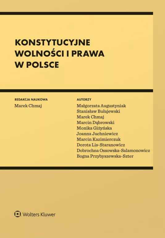 Konstytucyjne wolności i prawa w Polsce - tantis.pl