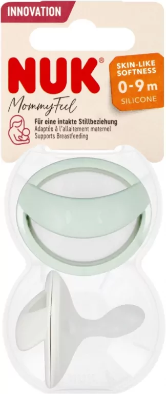 NUK. Mommy Ful. Smoczki. 0-9 miesięcy. Miętowy - tantis.pl