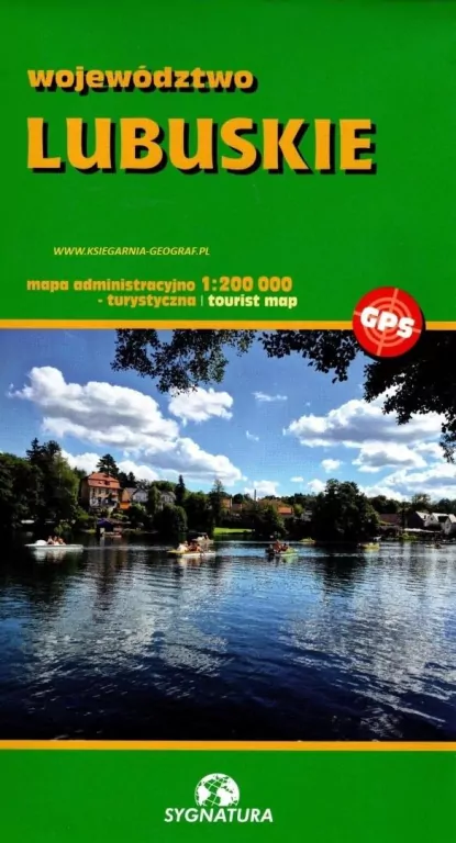 Mapa tur. województwo lubuskie 1:200 000 - tantis.pl