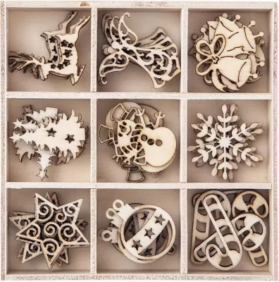 Kształty z drewna - święta 2