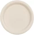 Talerzyki papierowe beż 23cm - tantis.pl