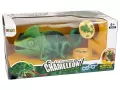 Kameleon zdalnie sterowany, zielony 28cm - tantis.pl