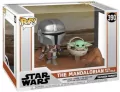 Funko POP TV Moments: Star Wars - The Mandalorian - The Mandalorian with The Child - tantis.pl