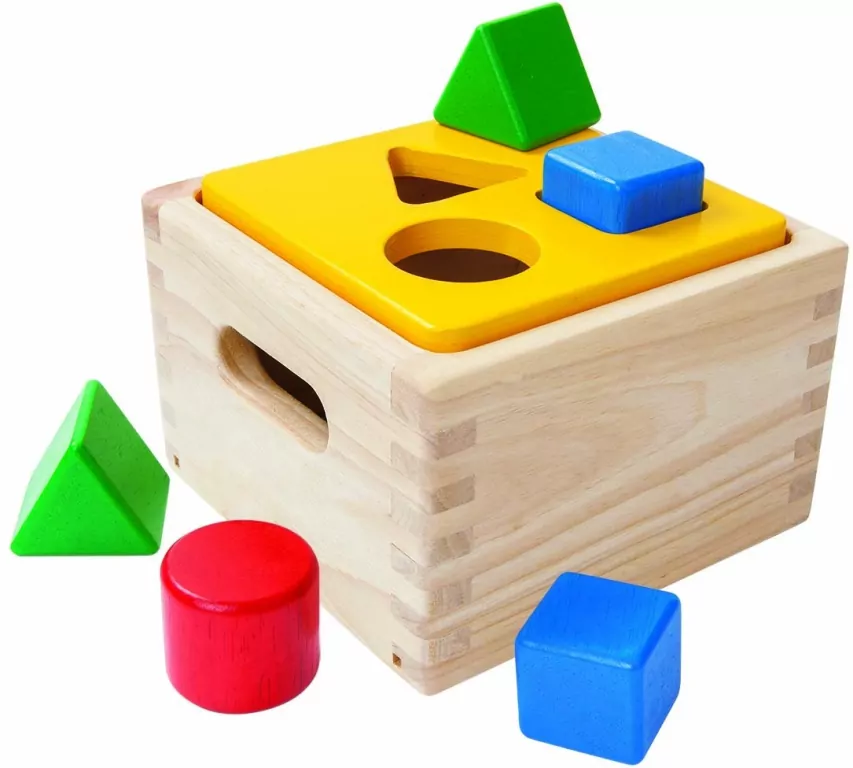 Skrzynia z figurami geometrycznymi - tantis.pl