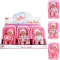 Lalka Nella bobas w nosidełku 20 cm, mix - tantis.pl