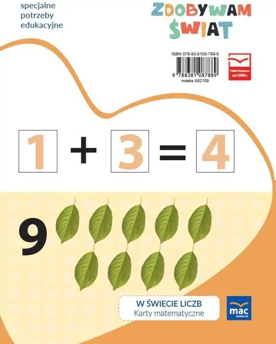 Zdobywam świat W świecie liczb Karty matematyczne - tantis.pl