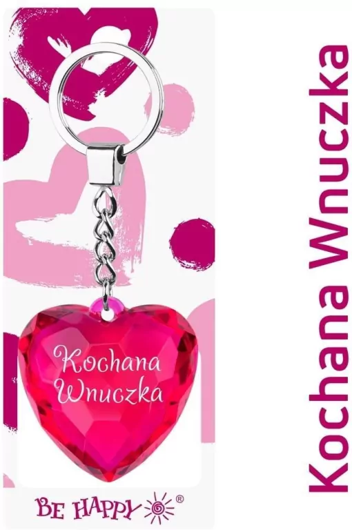 Brelok serce Kochana Wnuczka - tantis.pl
