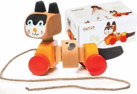 Zabawka do ciągnięcia Kotek - tantis.pl