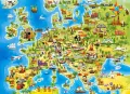 Puzzle 100. Map of Europe - tantis.pl