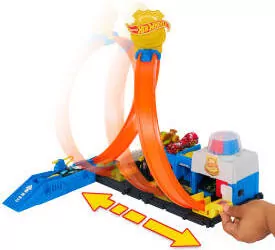 Hot Wheels City Posterunek policji Super Pętla - tantis.pl