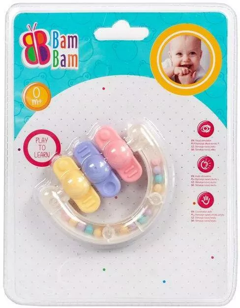 Bam Bam Grzechotka Znaczki - tantis.pl