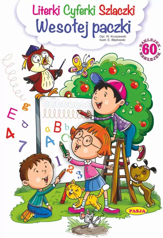 Literki, cyferki, szlaczki. Wesołej paczki - tantis.pl