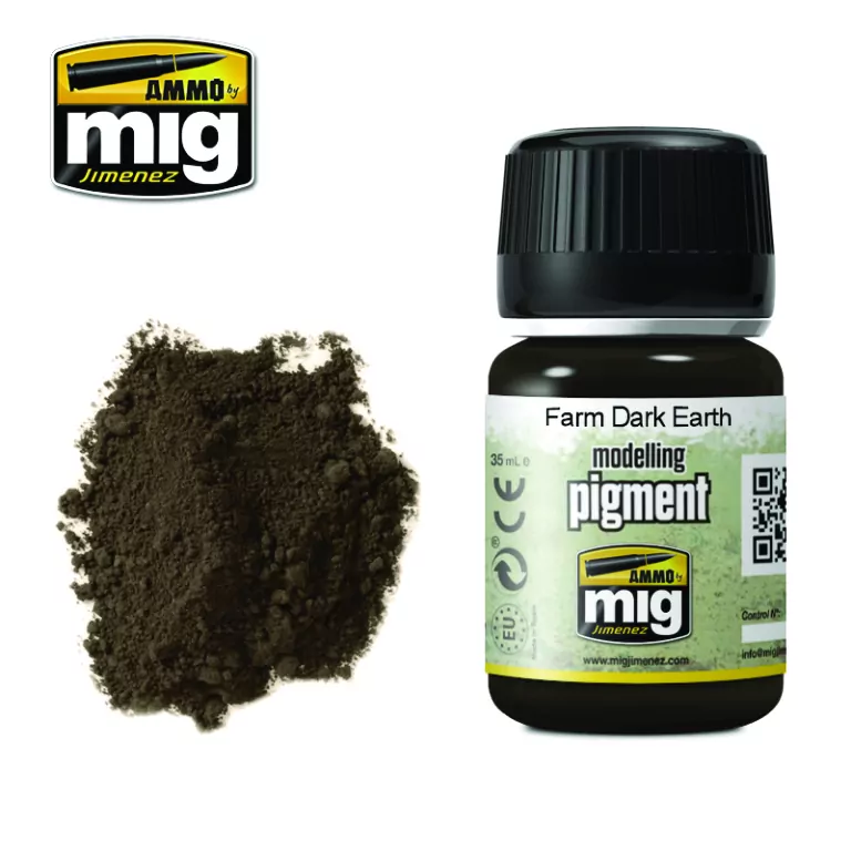 Ammo: Modelling Pigment - Farm Dark Earth (35 ml) - tantis.pl