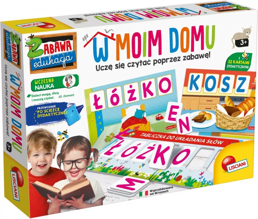 Lisciani. Zabawa i edukacja w moim domu - tantis.pl