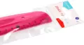 Linijka plastikowa. Różowa 15cm - tantis.pl