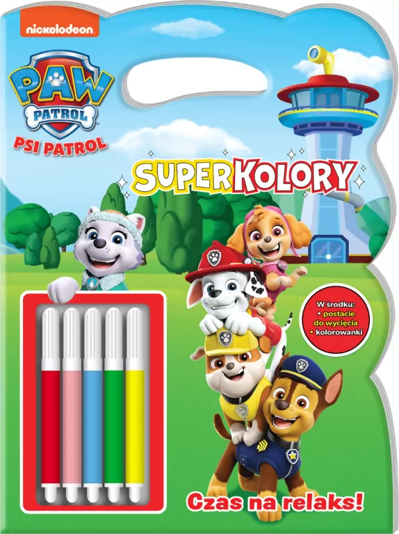 Czas na relaks. Superkolory cz. 4 Psi Patrol - tantis.pl