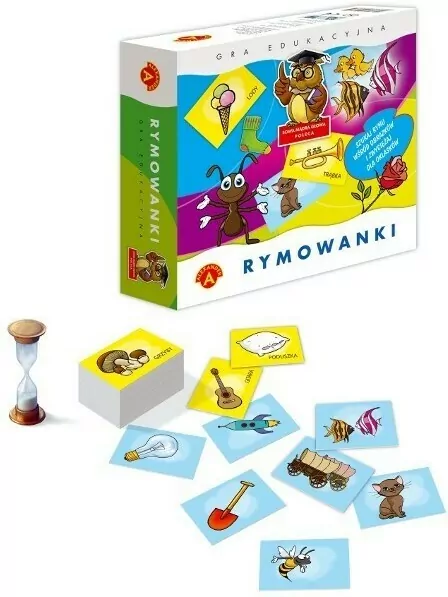 Rymowanki. Gra edukacyjna - tantis.pl