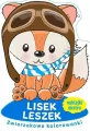 Zwierzakowe kolorowanki. Lisek Leszek - tantis.pl