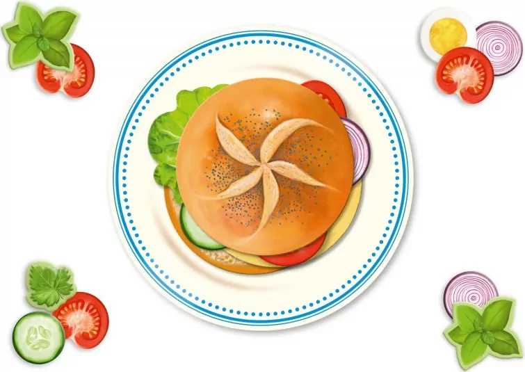 Śniadanko. Układanka - tantis.pl