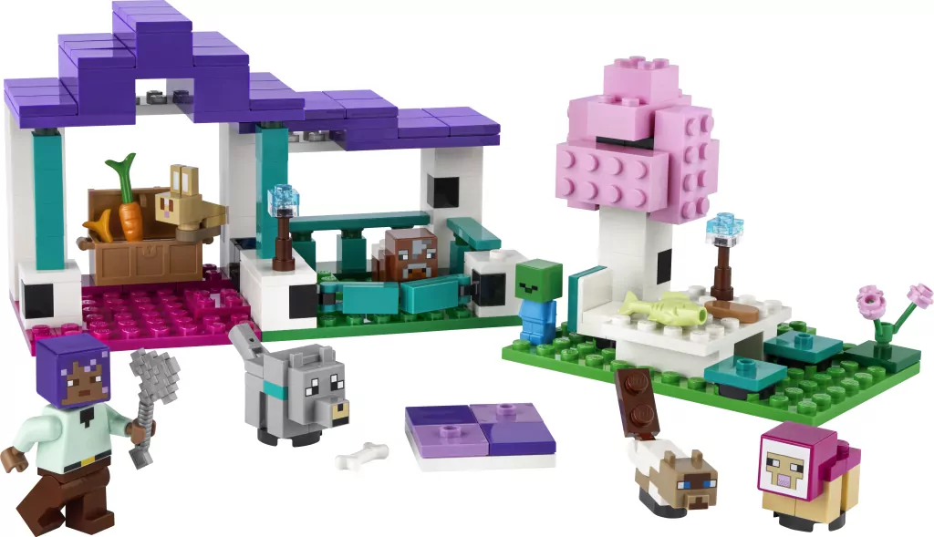 LEGO® Minecraft®. Rezerwat zwierząt 21253 - tantis.pl